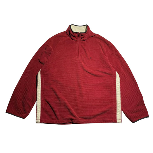 Tommy Hilfiger Half Zip Waffle Pull Over