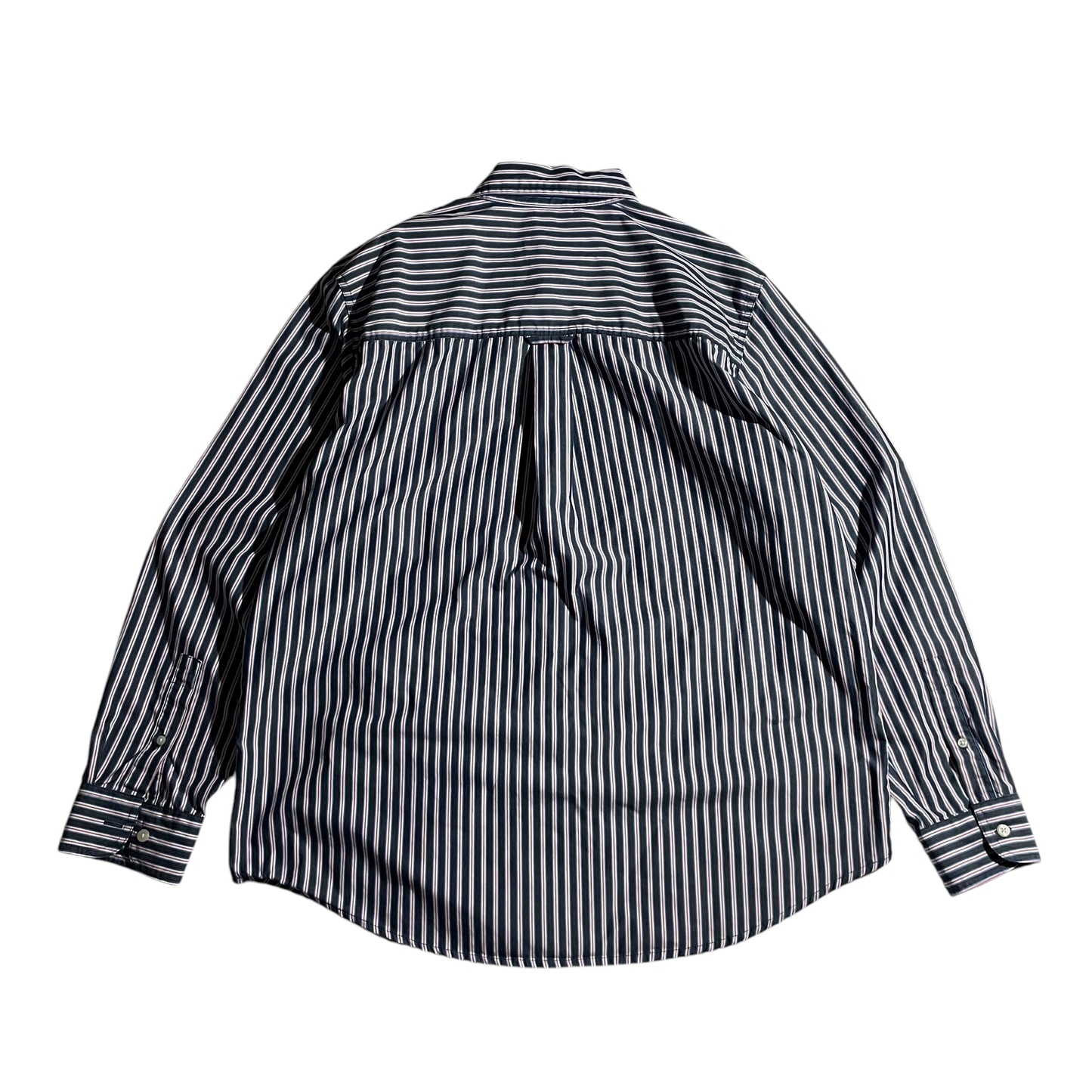 【USED】Chaps L/SL Stiripe BD Shirt