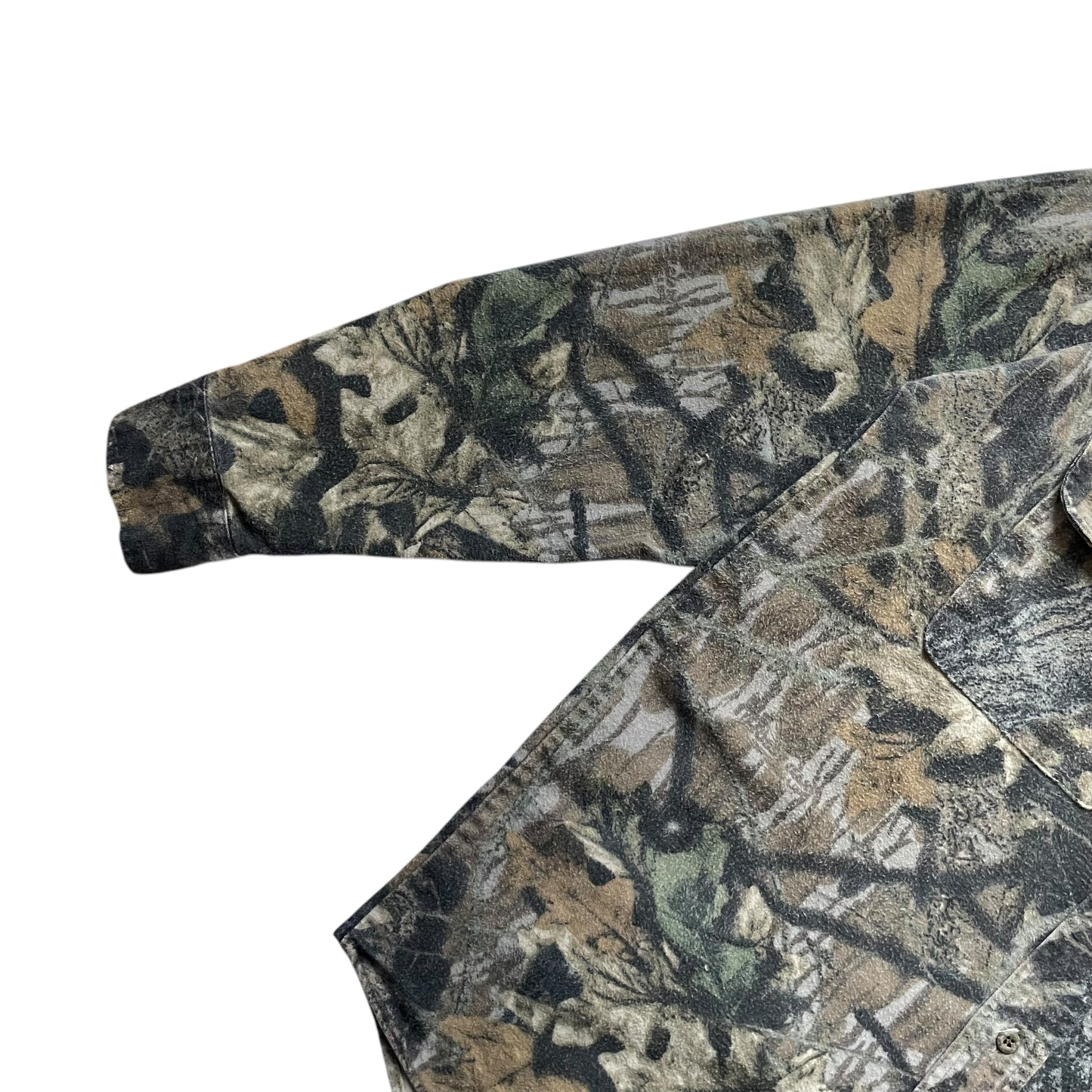 【USED】MOSSYOAK Realtree Camo Shirt "Made in USA"