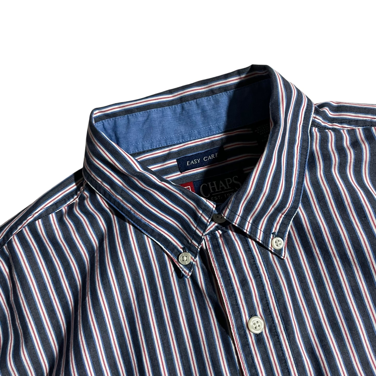 【USED】Chaps L/SL Stiripe BD Shirt