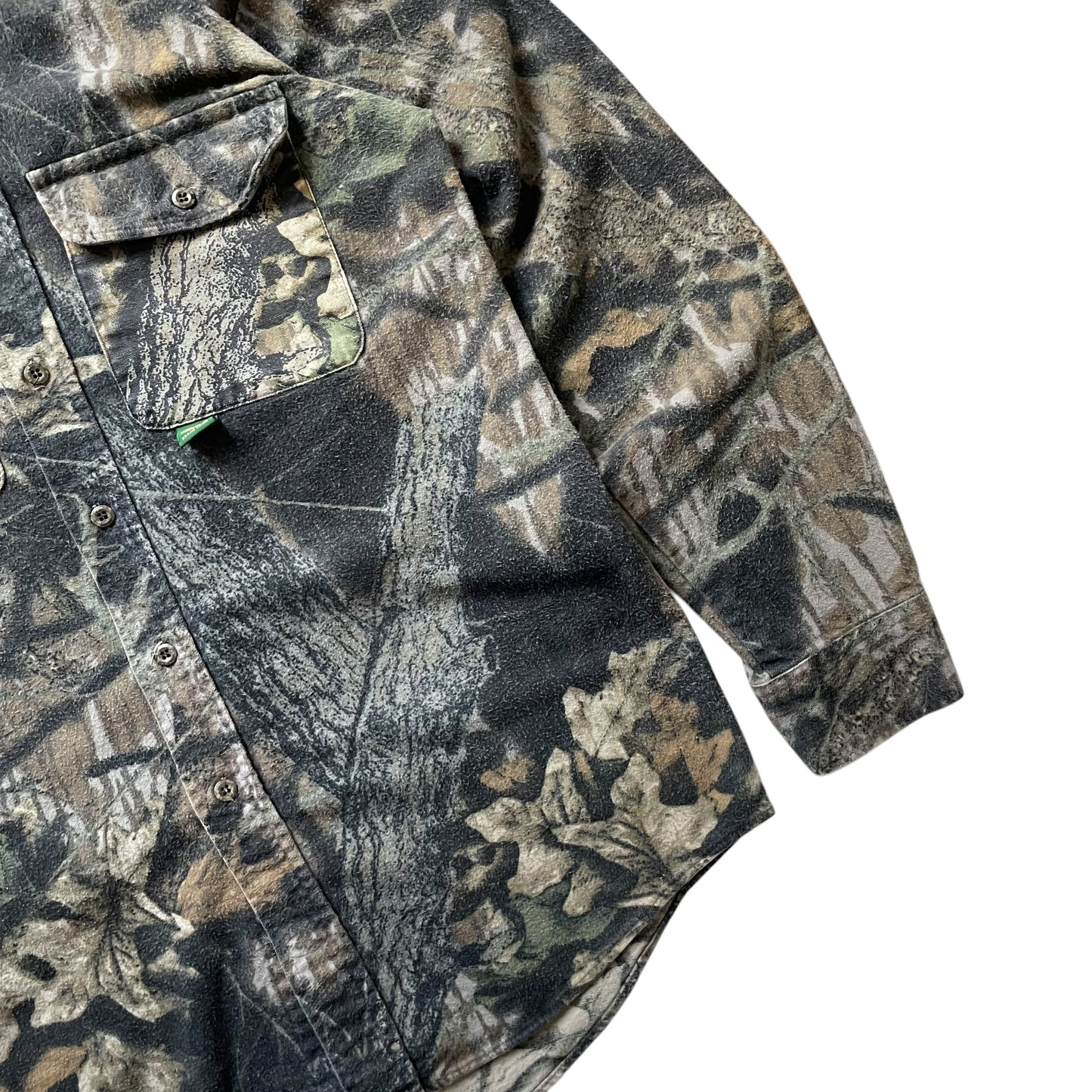 【USED】MOSSYOAK Realtree Camo Shirt "Made in USA"