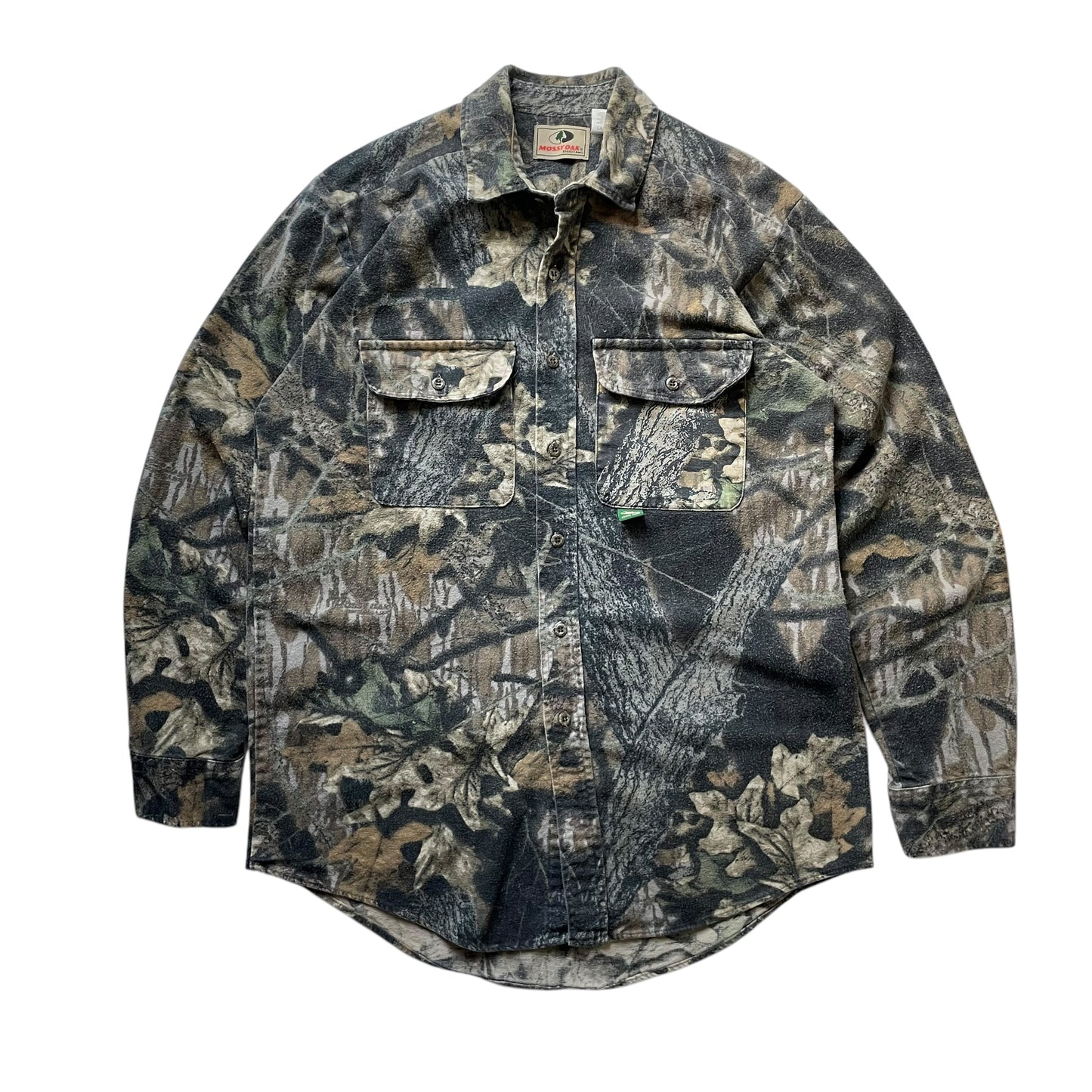 【USED】MOSSYOAK Realtree Camo Shirt "Made in USA"