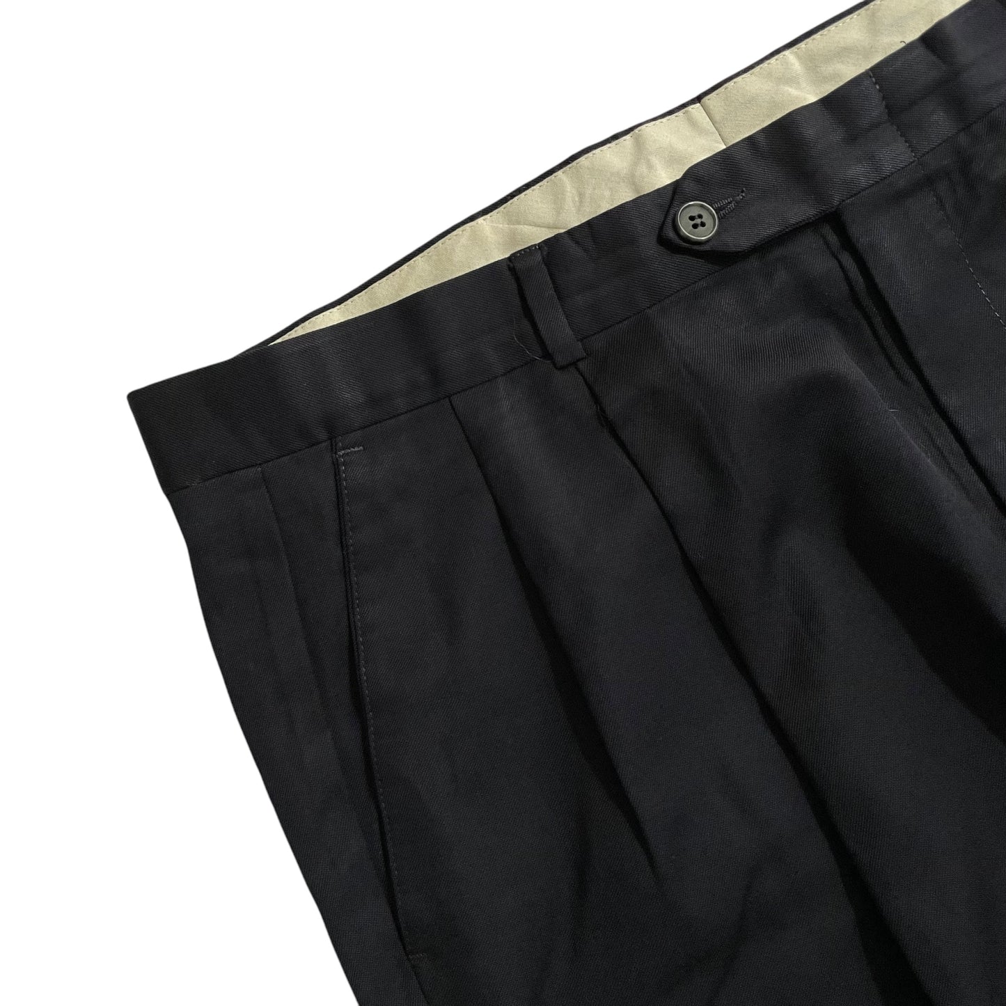 【USED】ALFANI 2tuck Wool Slacks