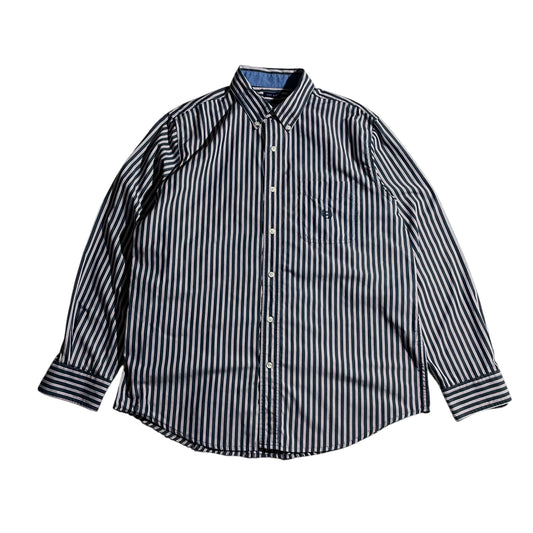 【USED】Chaps L/SL Stiripe BD Shirt