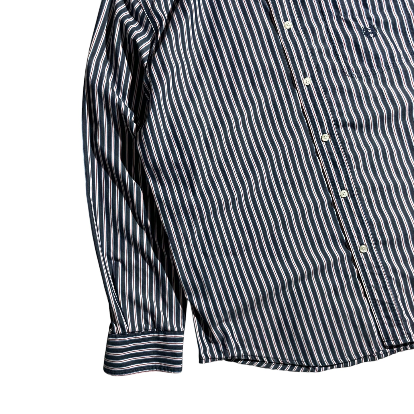 【USED】Chaps L/SL Stiripe BD Shirt