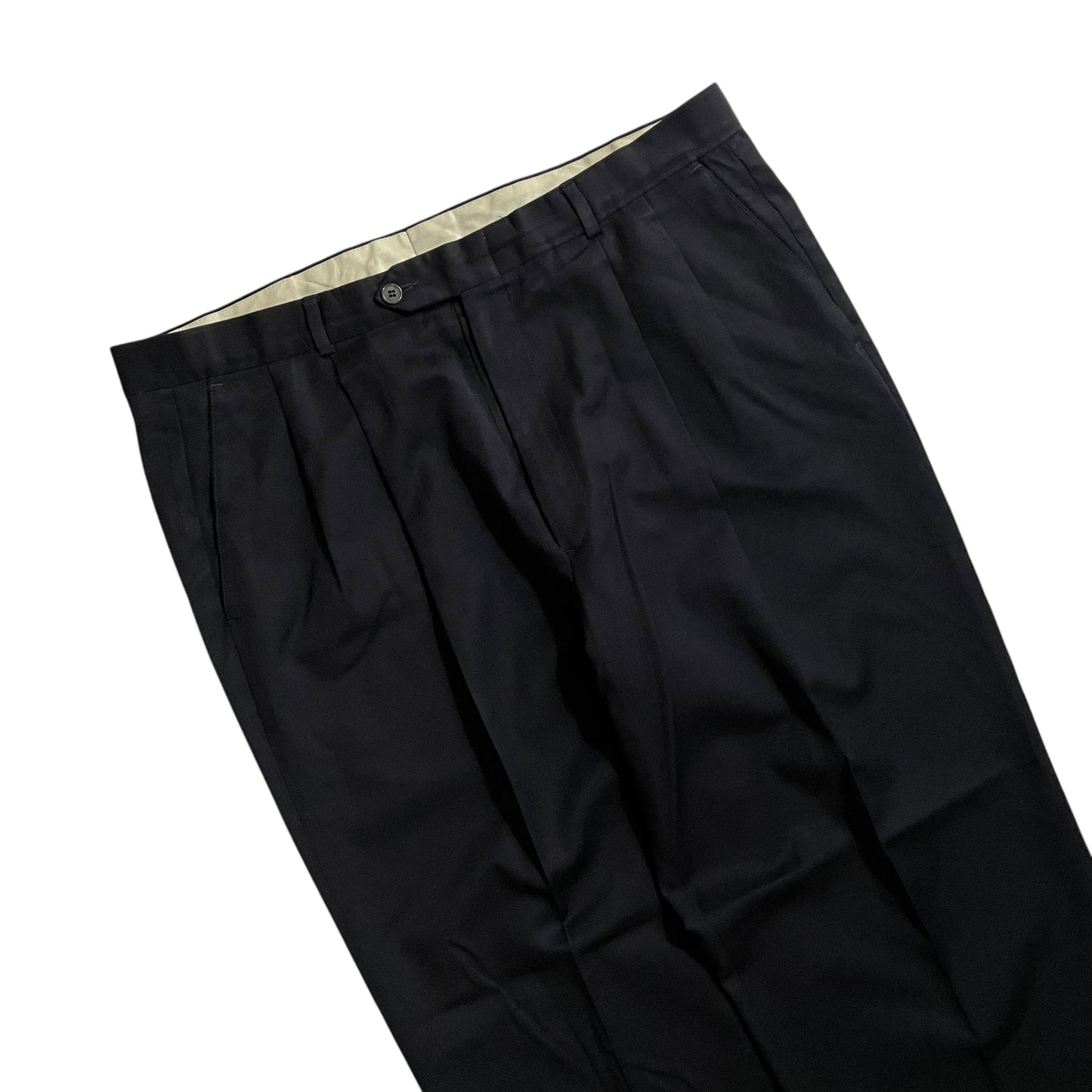【USED】ALFANI 2tuck Wool Slacks
