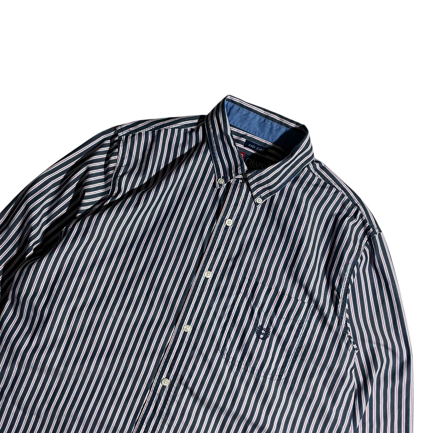 【USED】Chaps L/SL Stiripe BD Shirt