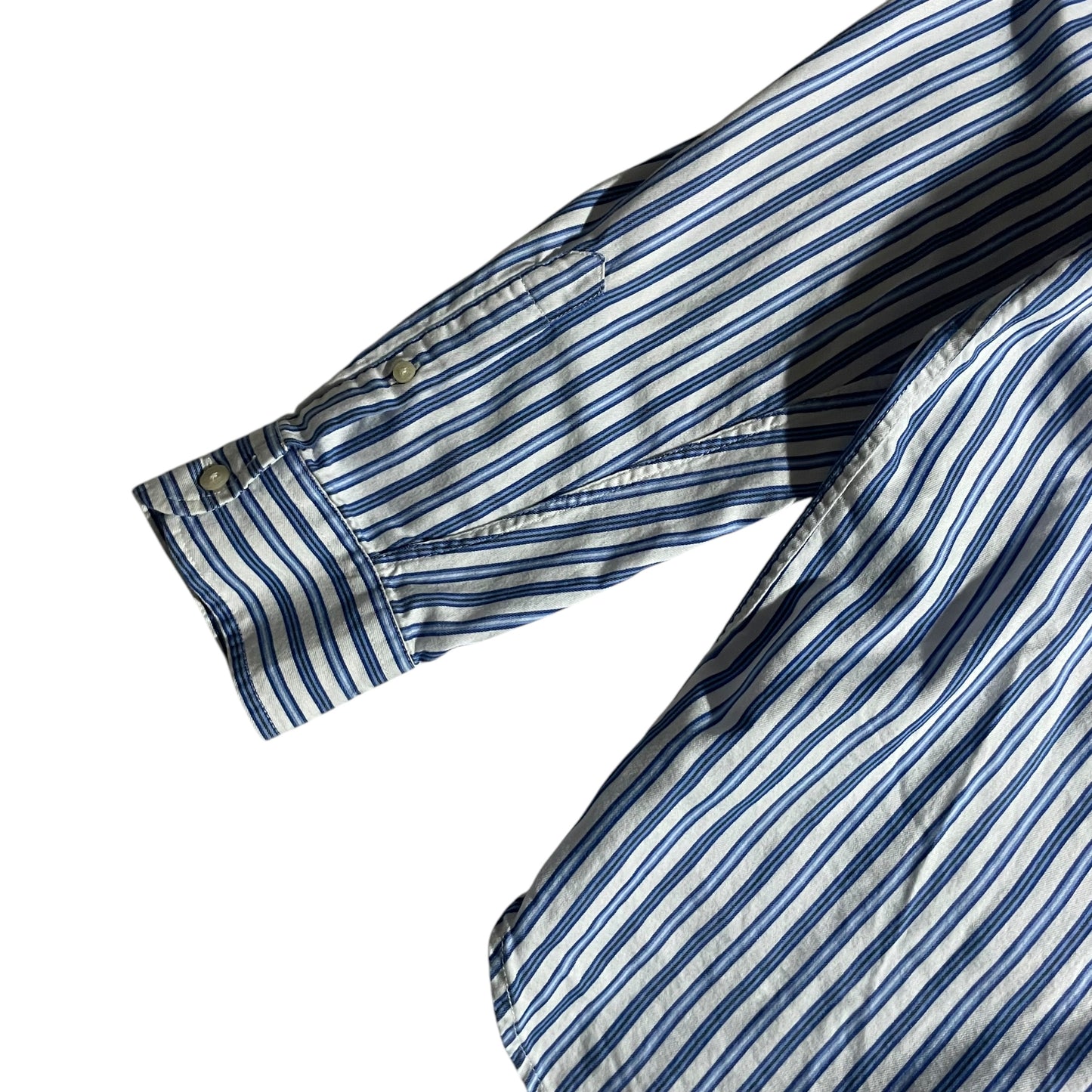 【USED】Chaps L/SL Stripe BD Shirt