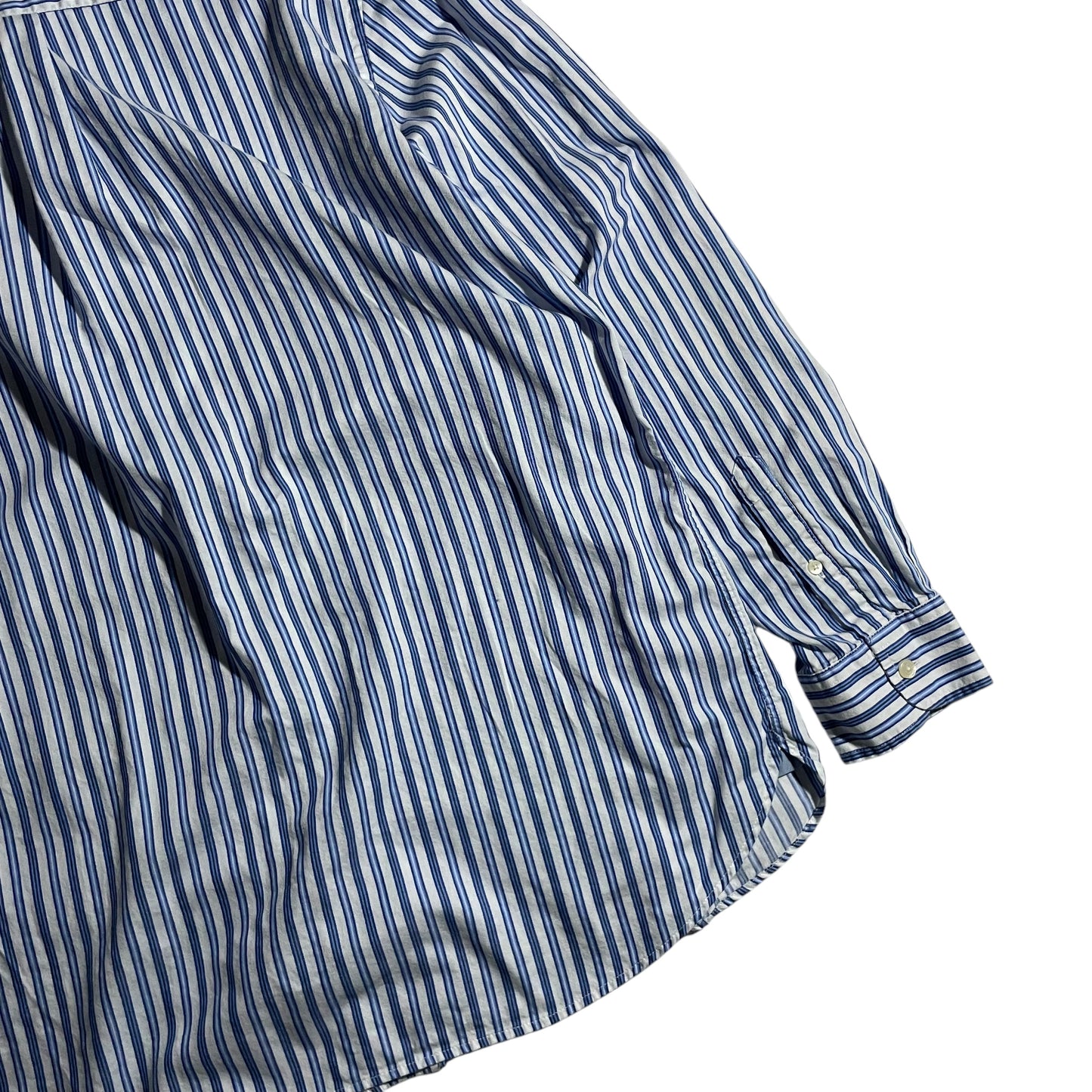 【USED】Chaps L/SL Stripe BD Shirt