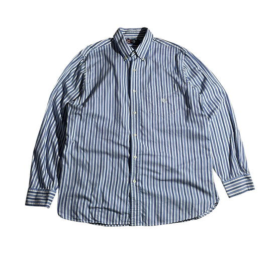 【USED】Chaps L/SL Stripe BD Shirt