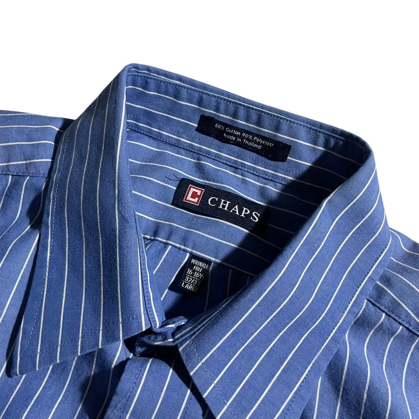 【USED】Chaps L/SL Stripe Shirt