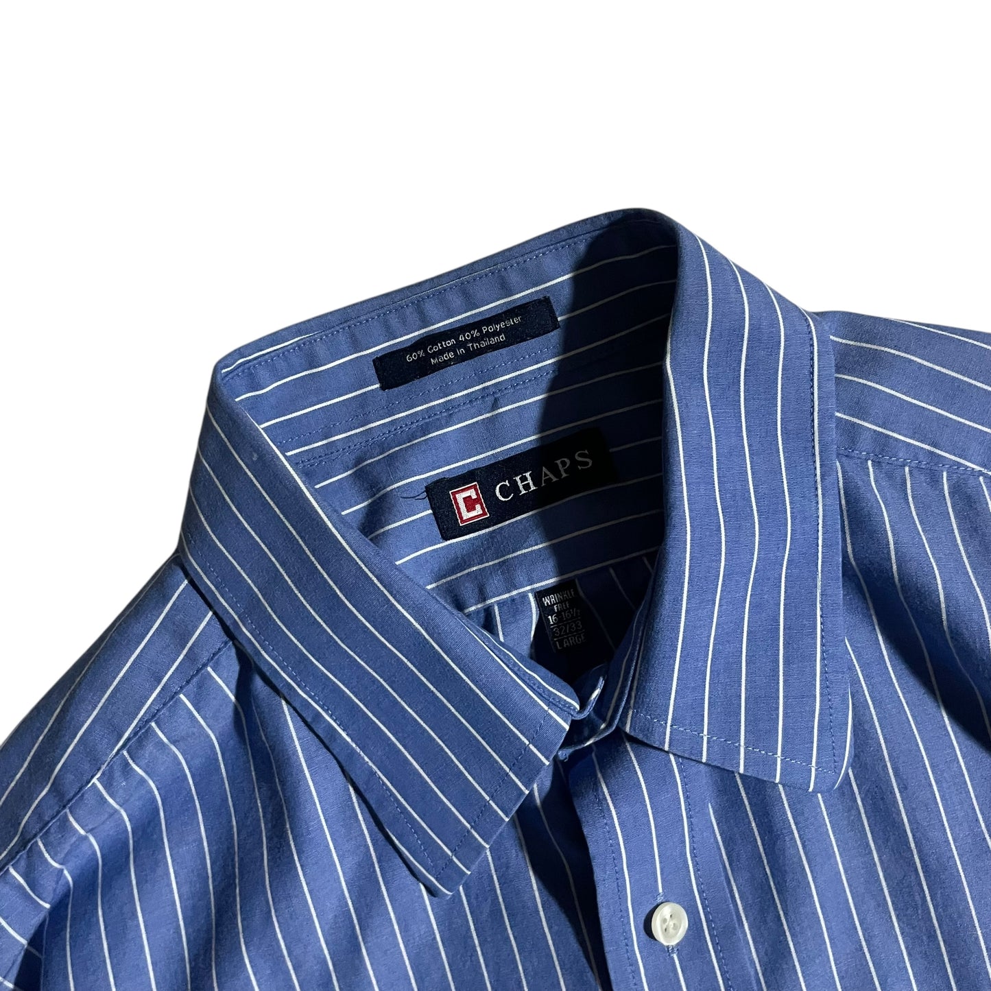 【USED】Chaps L/SL Stripe Shirt