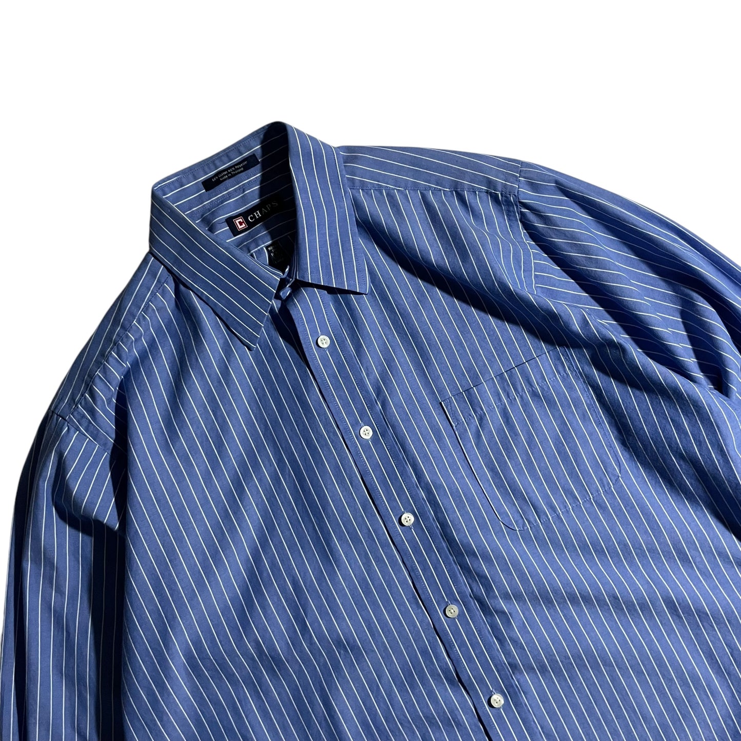 【USED】Chaps L/SL Stripe Shirt