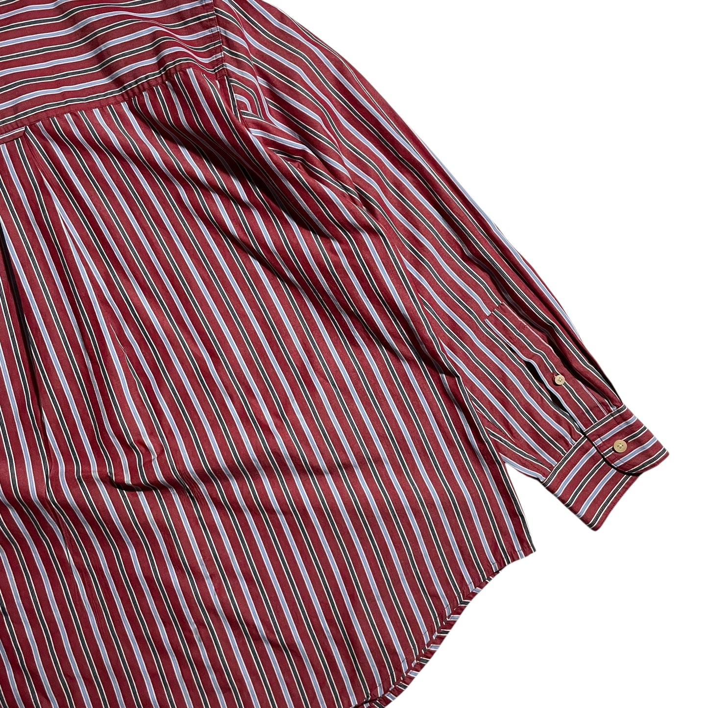 【USED】Chaps L/SL Stripe BD Shirt