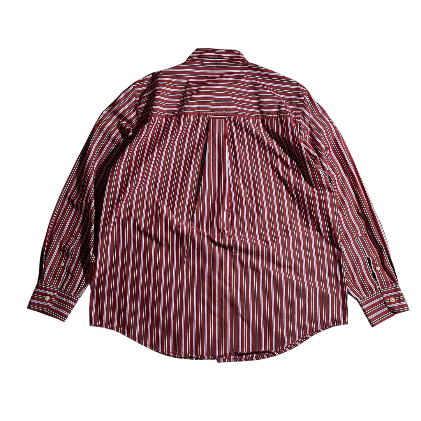 【USED】Chaps L/SL Stripe BD Shirt