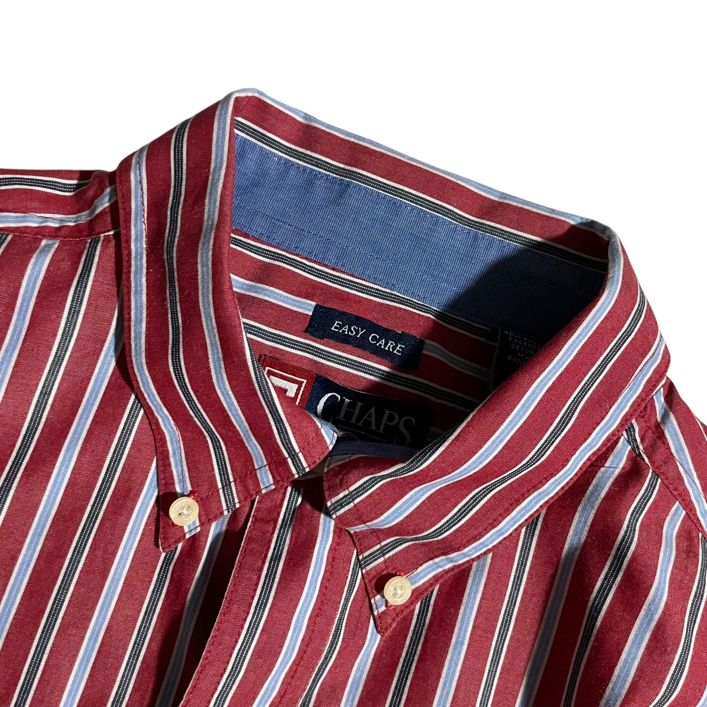 【USED】Chaps L/SL Stripe BD Shirt
