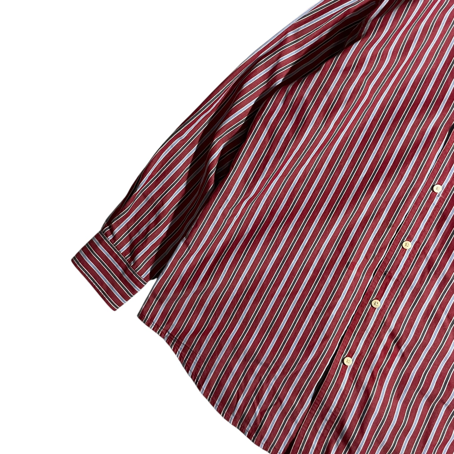 【USED】Chaps L/SL Stripe BD Shirt