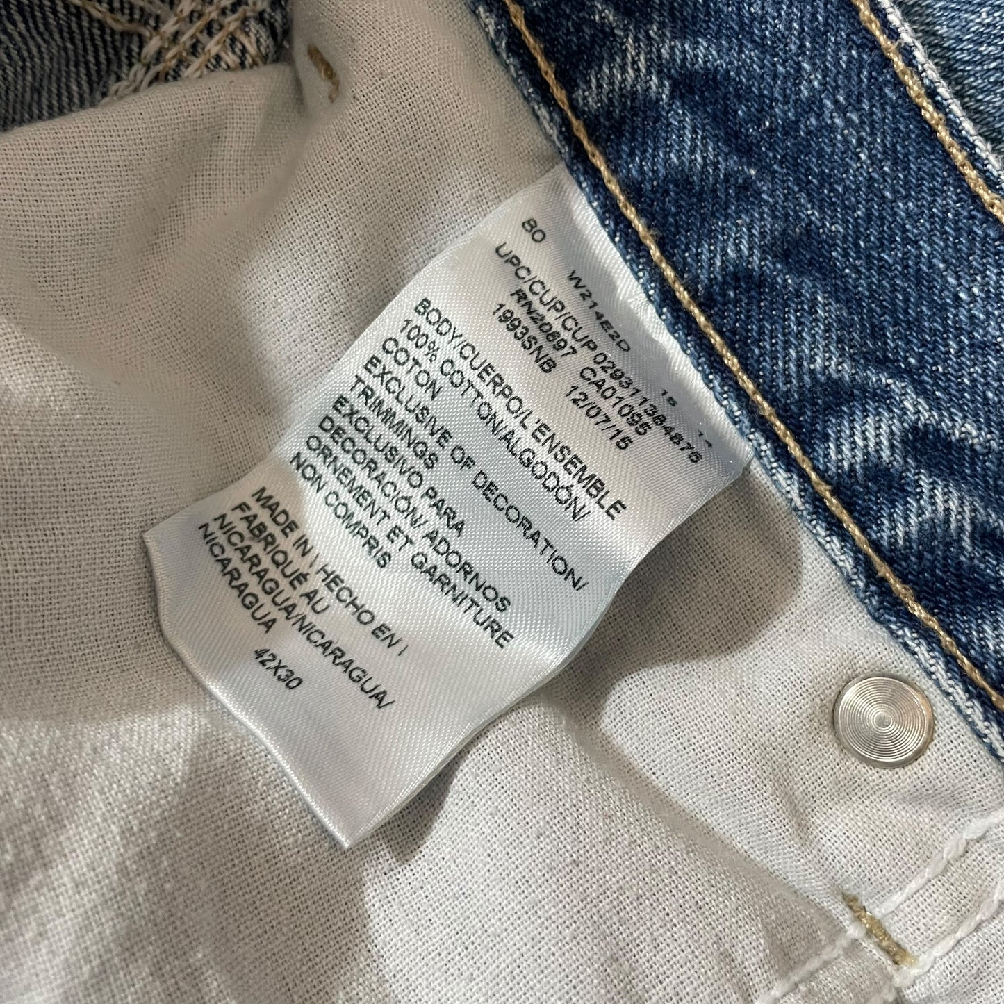 【USED】Dickies Denim Painter Pants