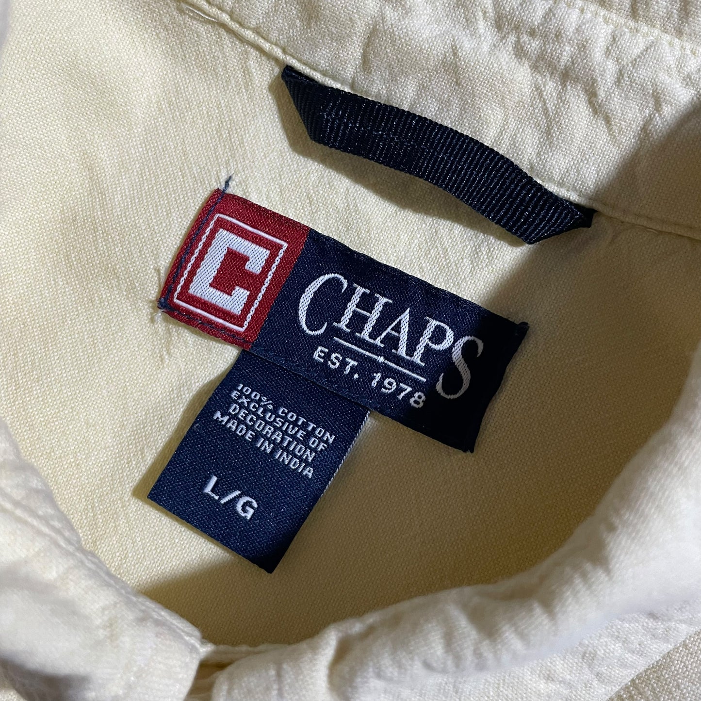 【USED】Chaps L/SL BD Shirt