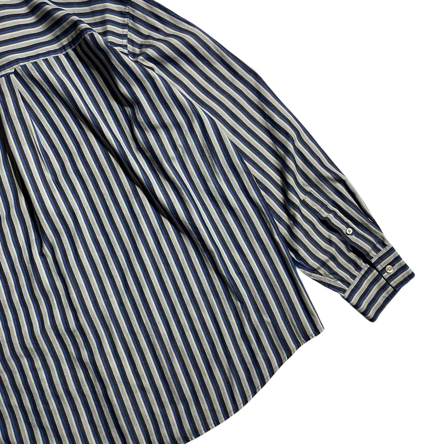 【USED】Chaps L/SL Stripe BD Shirt