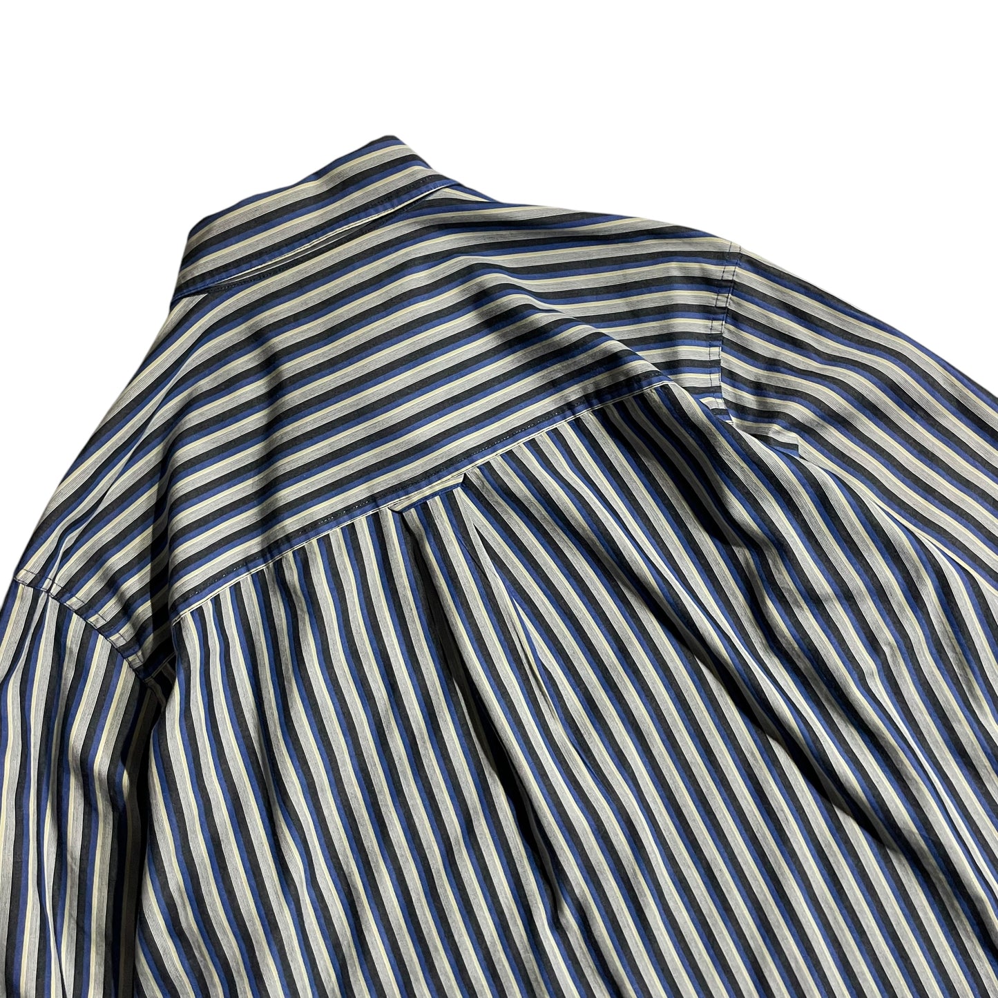 【USED】Chaps L/SL Stripe BD Shirt