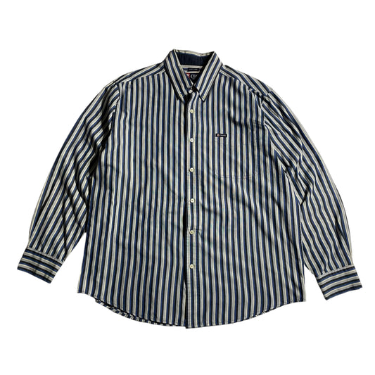 【USED】Chaps L/SL Stripe BD Shirt