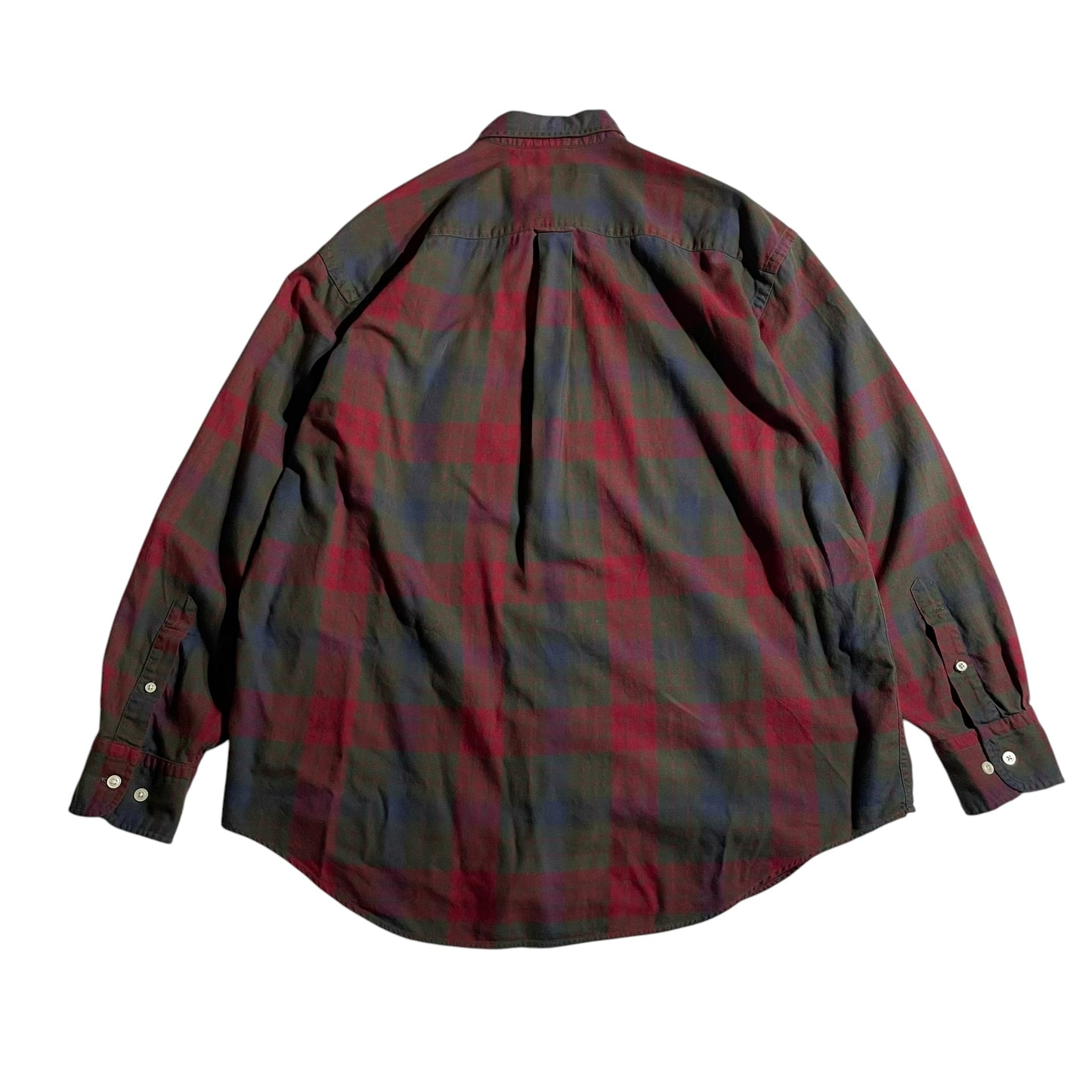 【USED】Nautica L/SL Check BD Shirt