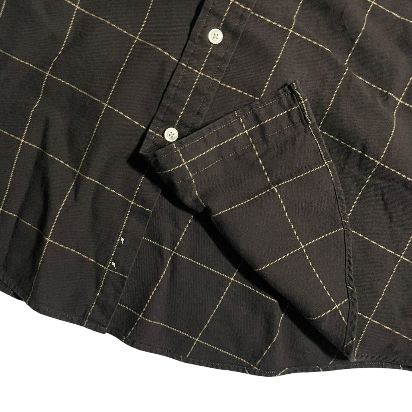 【USED】Nautica L/SL Check BD Shirt