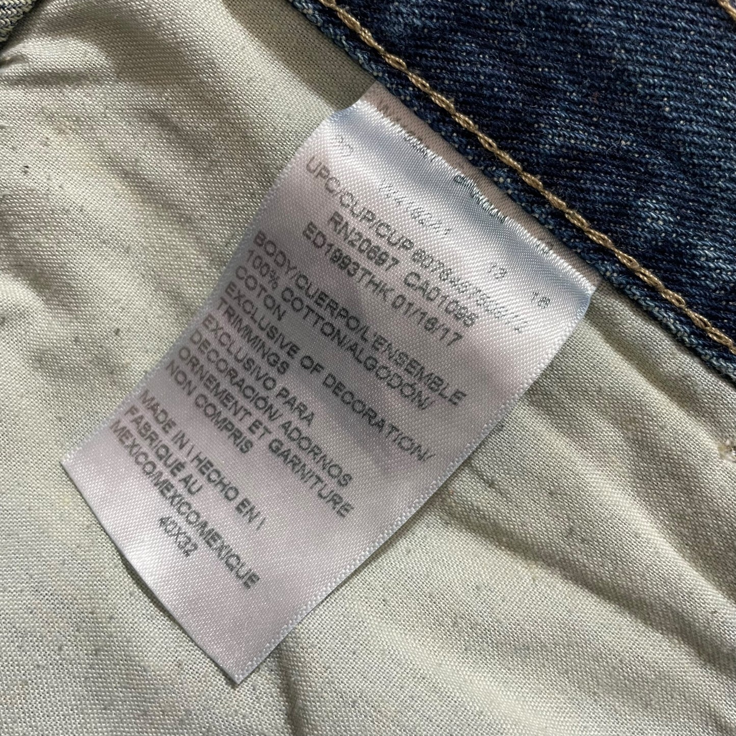 【USED】 Dickies Denim Painter Pants