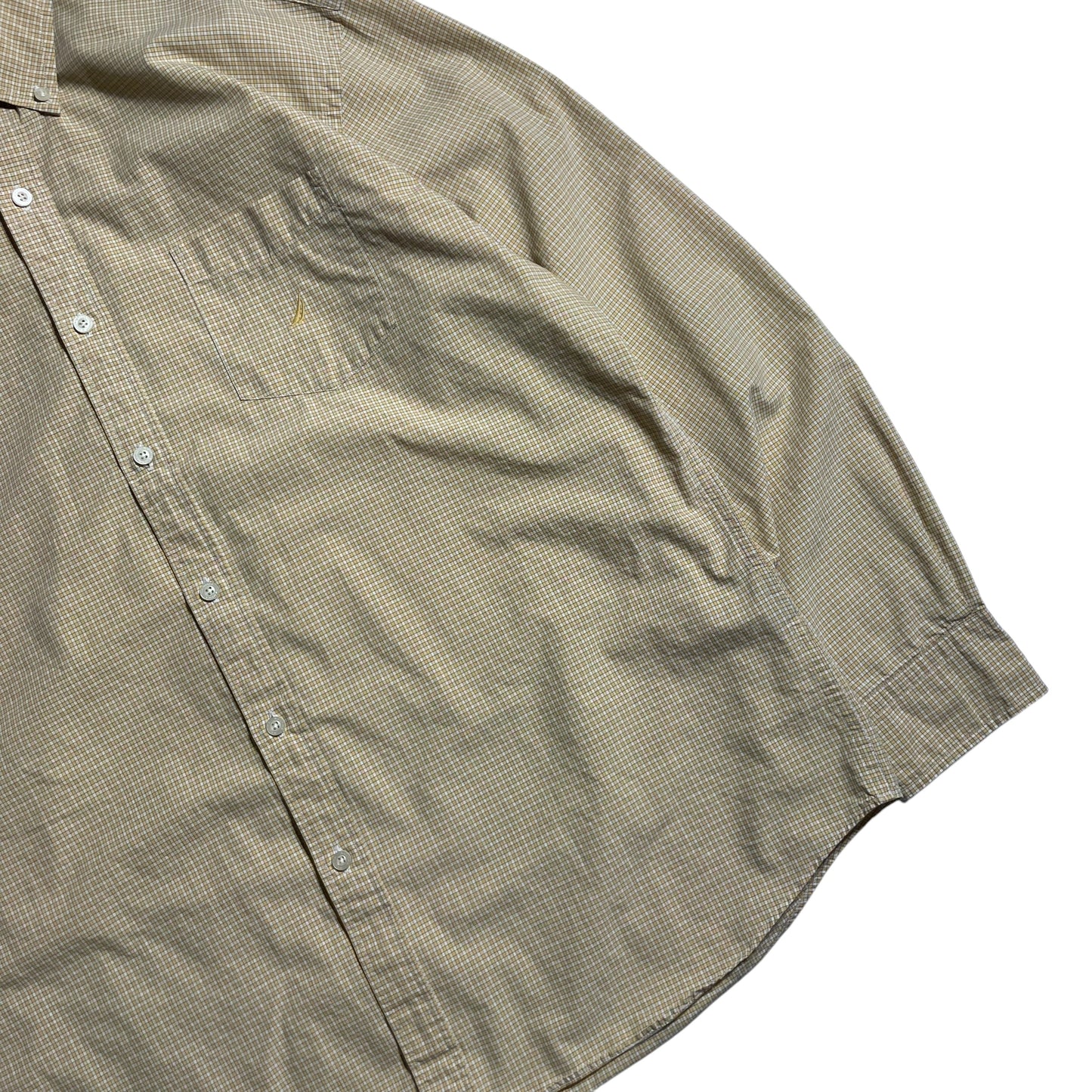 【USED】Nautica L/SL Check BD Shirt