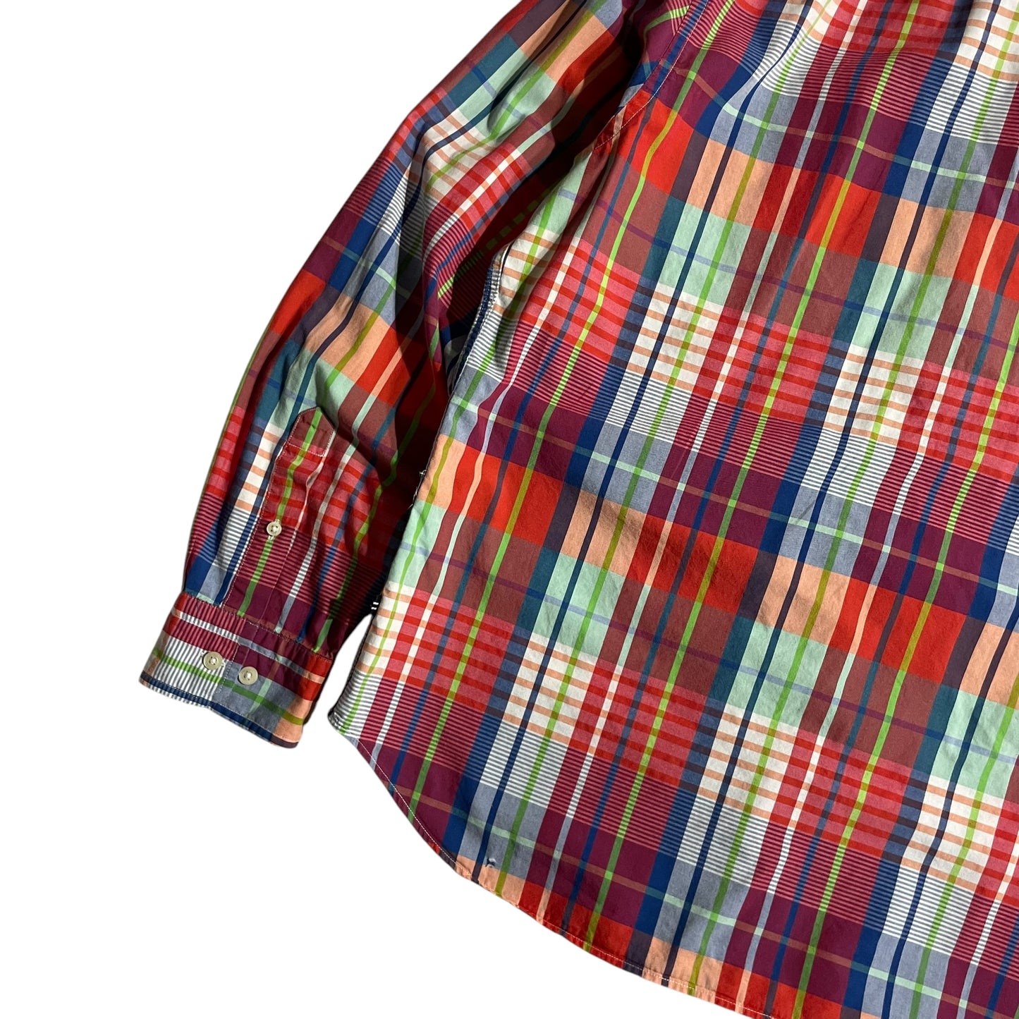 【USED】Nautica Check BD Shirt