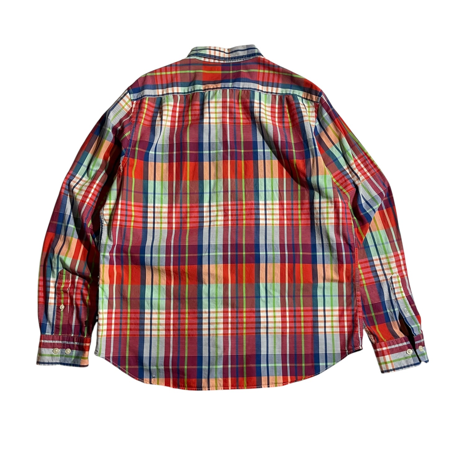 【USED】Nautica Check BD Shirt