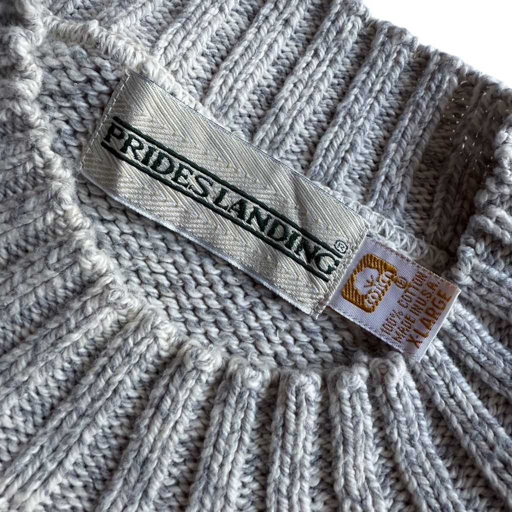 【USED】Prideslanding Cotton Sweater Made in USA