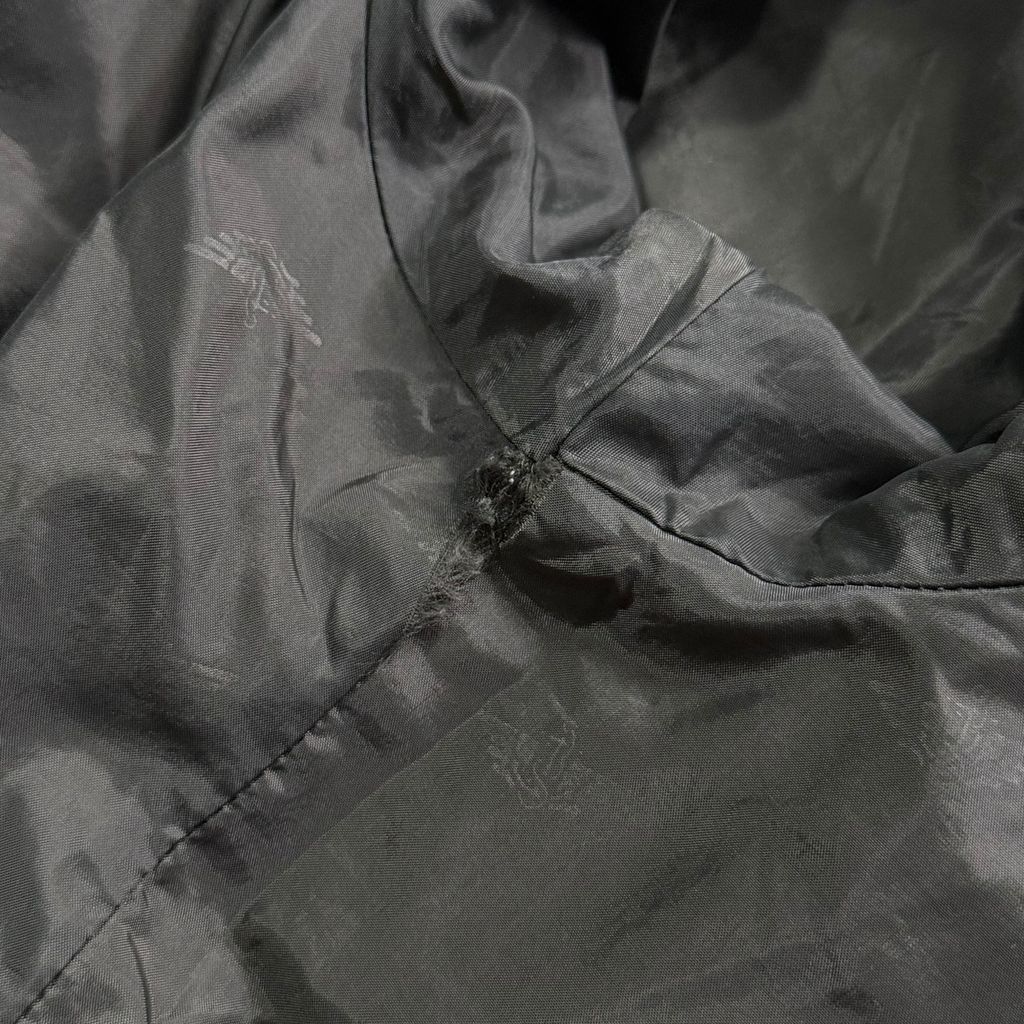 【USED】90s DOCKERS Swing Top Jacket Beige L / ドッカーズ スウィングトップ ドリズラージャケット 襟チンストラップ ベージュ L 90年代 ヴィンテージ 古着