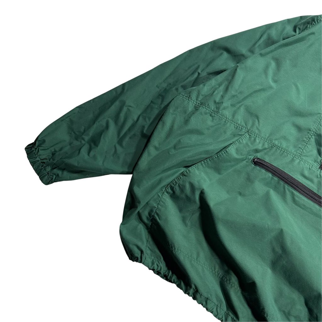【USED】90s SPORTSMASTER USA製 ASH GROVE CEMENT Hooded Nylon Pullover Jacket Dark Green XL / スポーツマスター アッシュグローブセメント フーデッド ナイロン プルオーバー ジャケット アノラックパーカー ダークグリーン 90年代