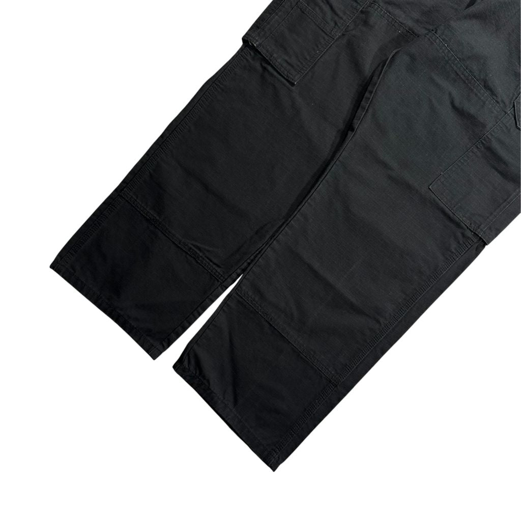 【USED】Wrangler WORKWEAR Ripstop Cargo Painter Pants Black 36 x 30 / ラングラー ワークウェア リップストップ カーゴ ペインターパンツ ブラック 黒