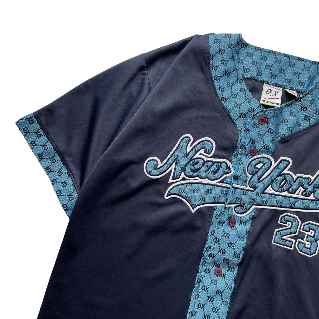 O.S JACKPOT Monogram Baseball Jersey "Newyork"