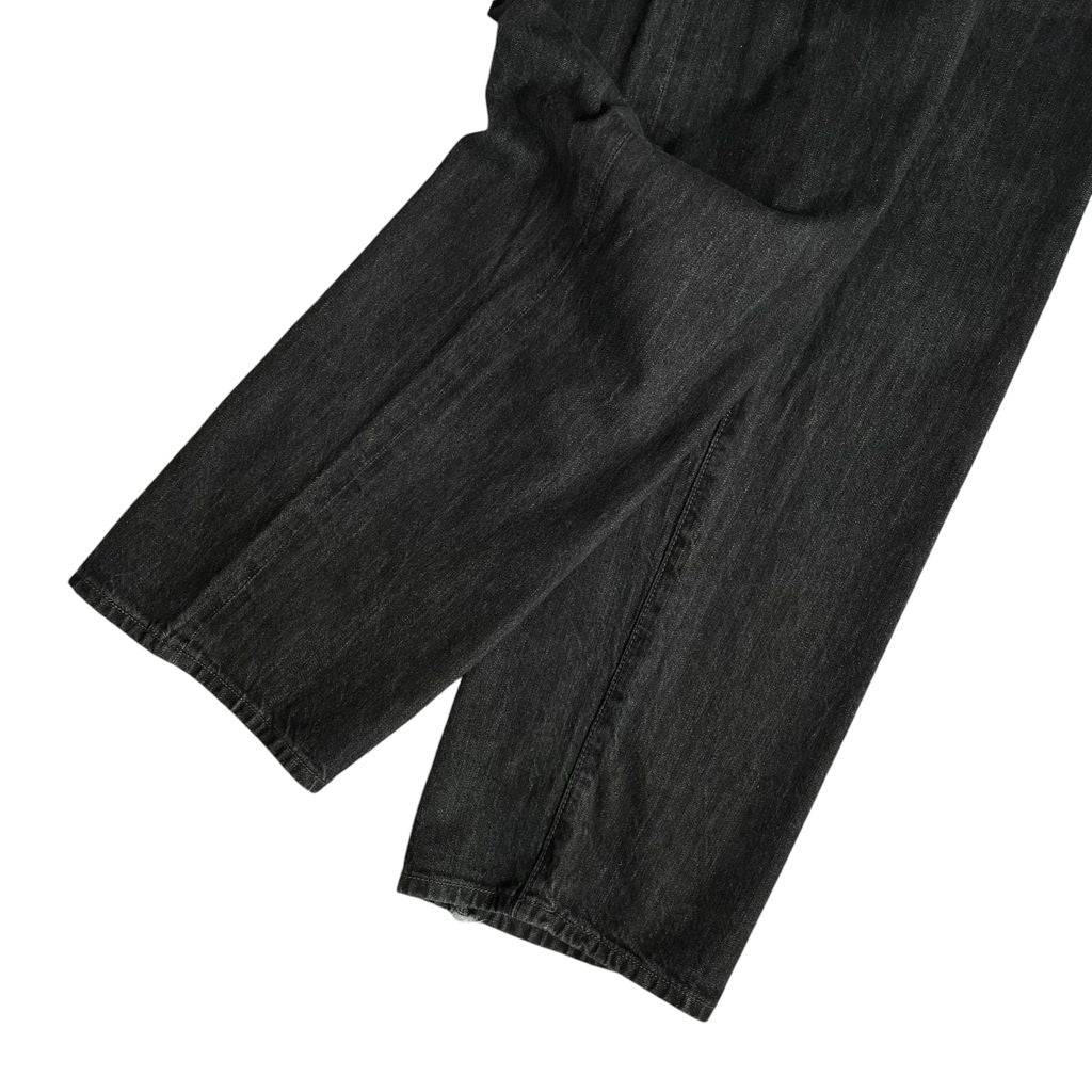 【Used】Rocawear Loose Fit Embroidery Logo Denim Pants/Black