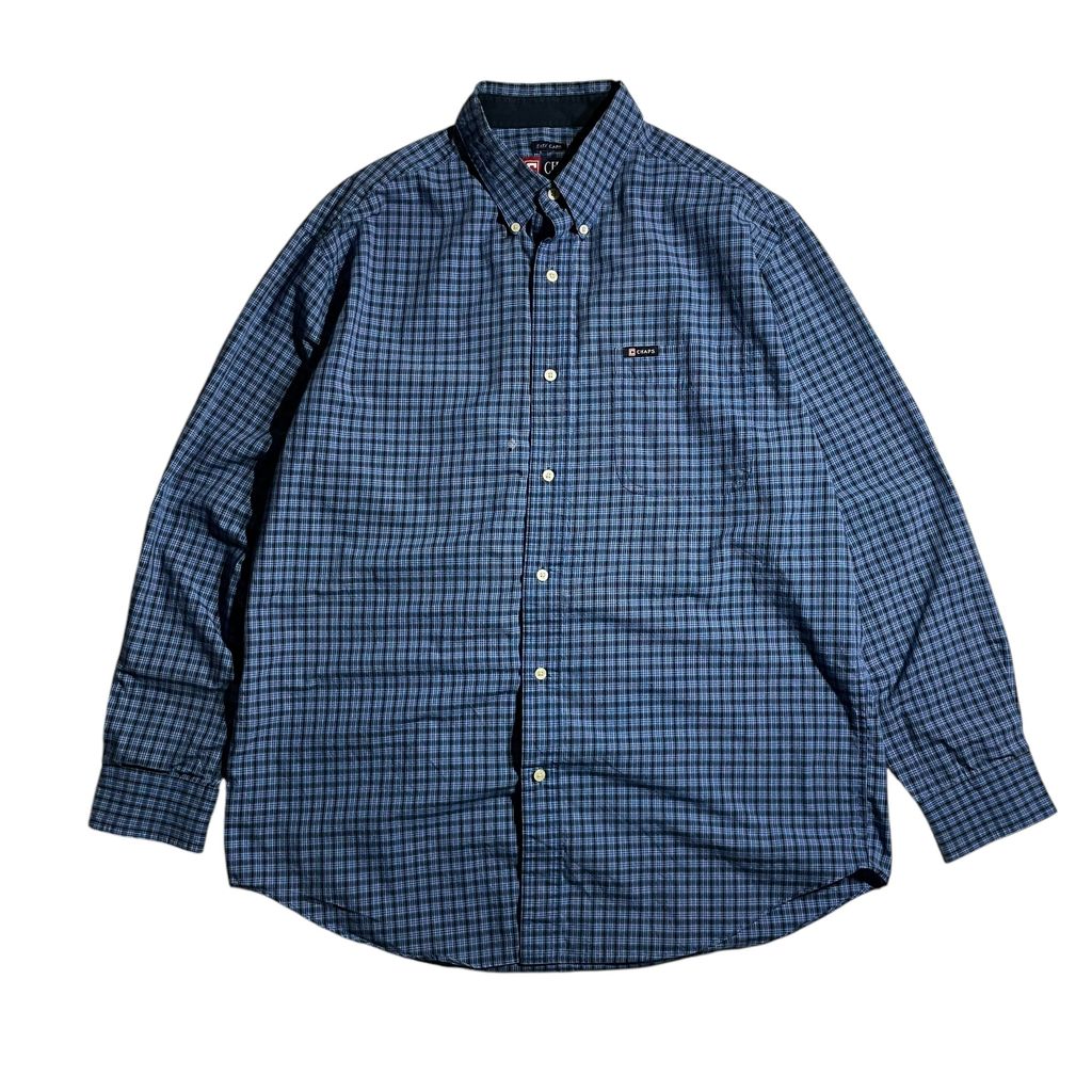 【USED】Chaps L/SL Check BD Shirt