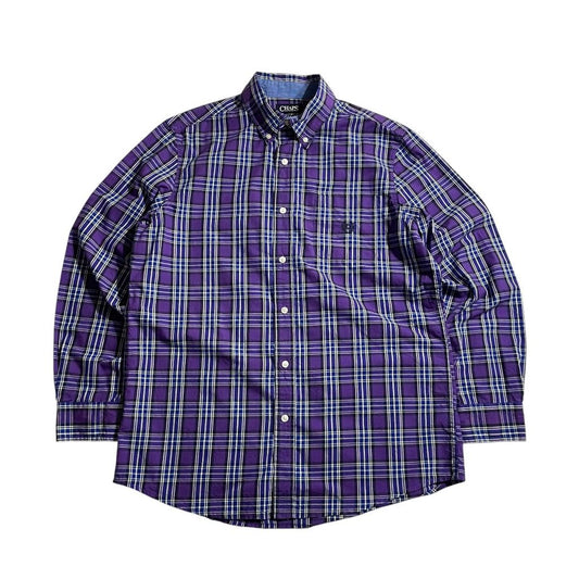 【USED】Chaps L/SL Check BD Shirt