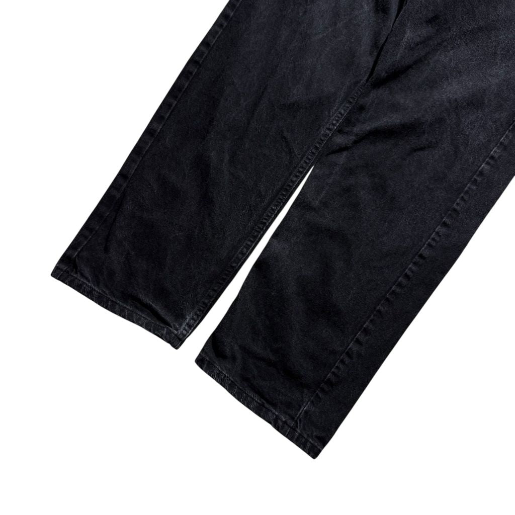 【USED】Wrangler 5 Pocket Black Denim Pants 38×32