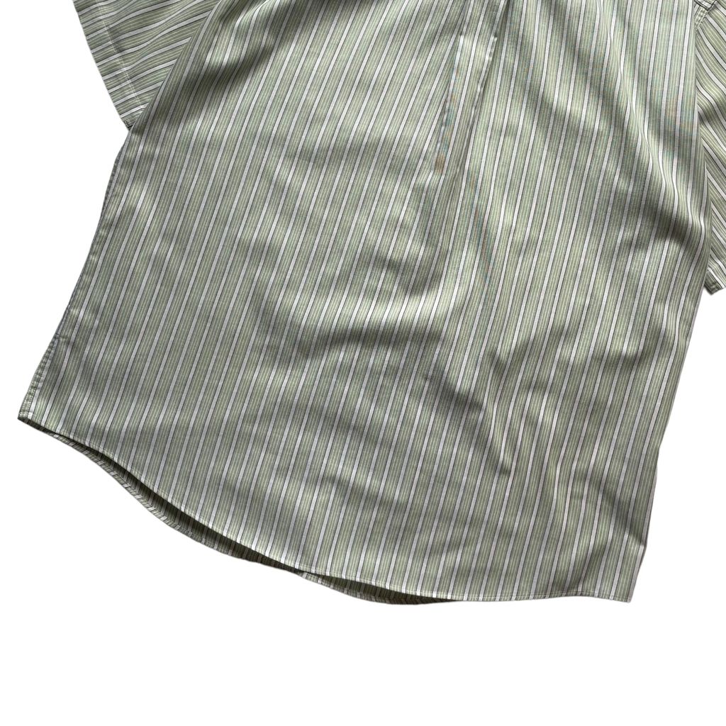 L.L. Bean Stripe BD S/SL Shirt