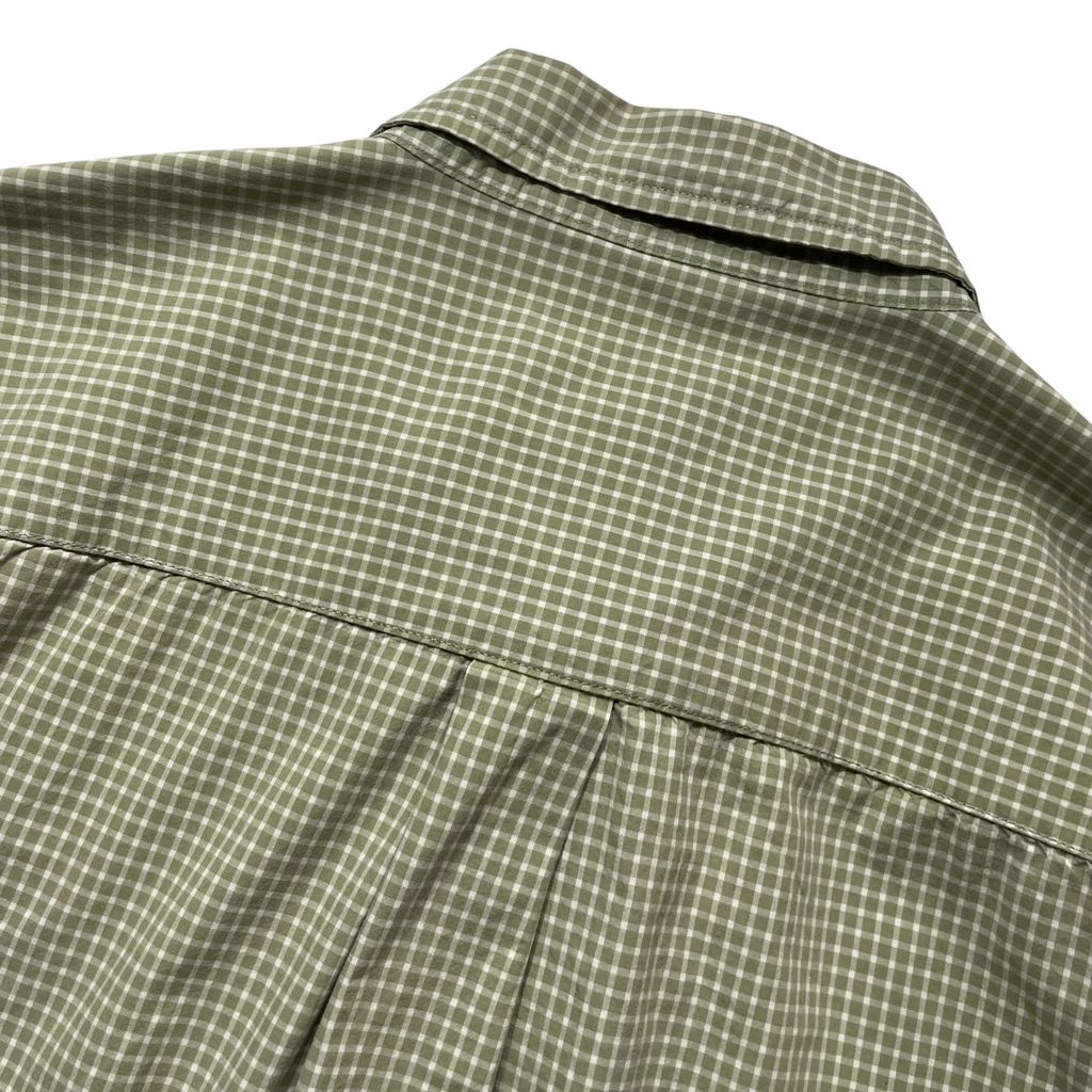 【USED】Eddie Bauer Check BD Shirt