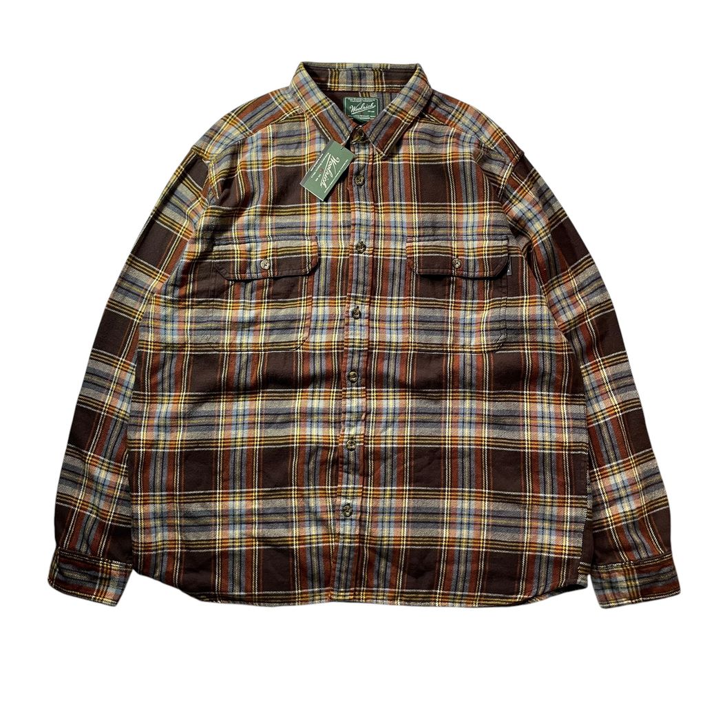 【Dead Stock】Woolrich Check Flannel Shirt