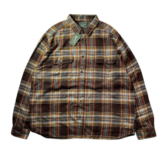 【Dead Stock】Woolrich Check Flannel Shirt