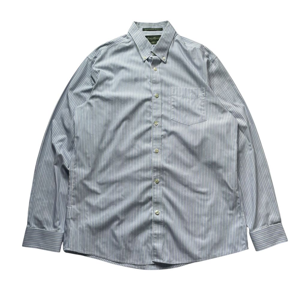 【USED】Eddie Bauer Stripe BD Shirt