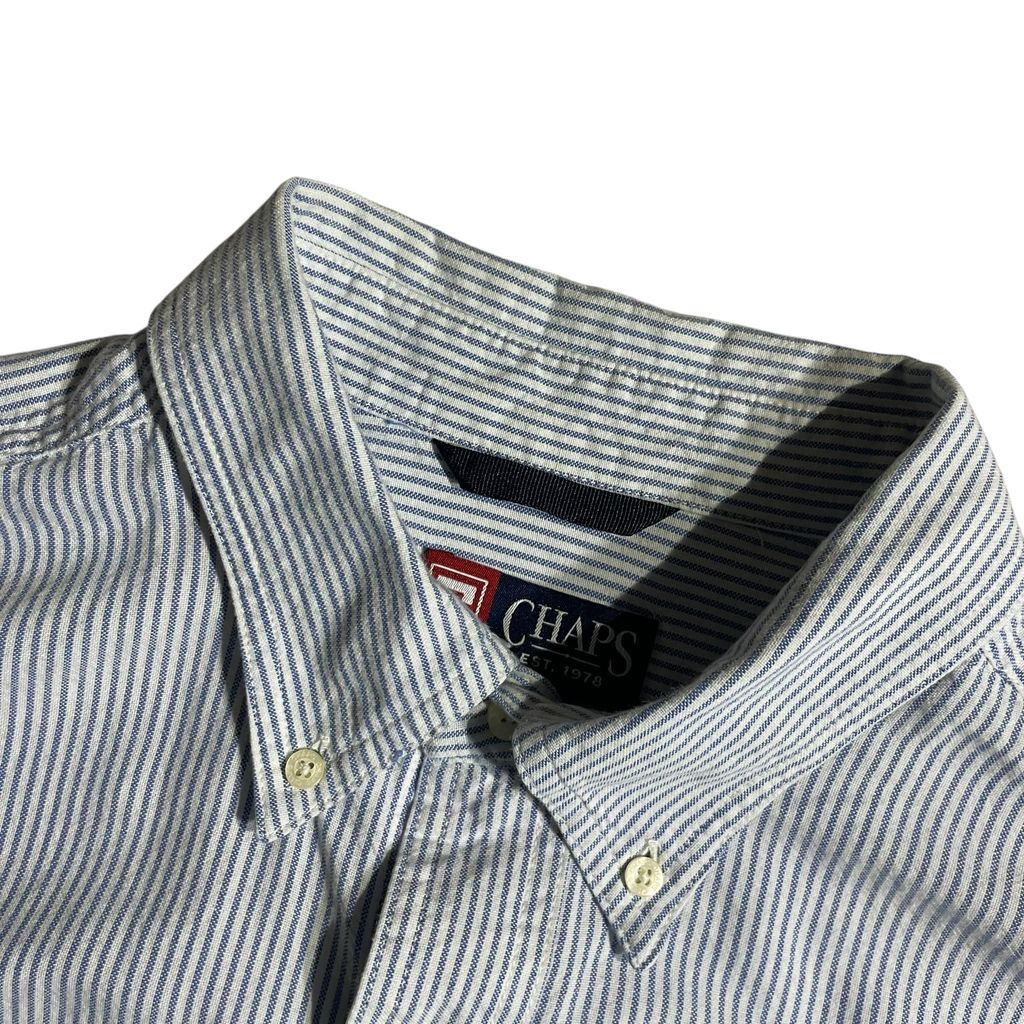 【USED】Chaps L/SL Stripe BD Shirt
