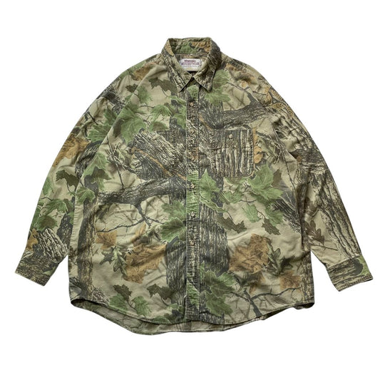 【USED】Wrangler Realtree Camo Shirt