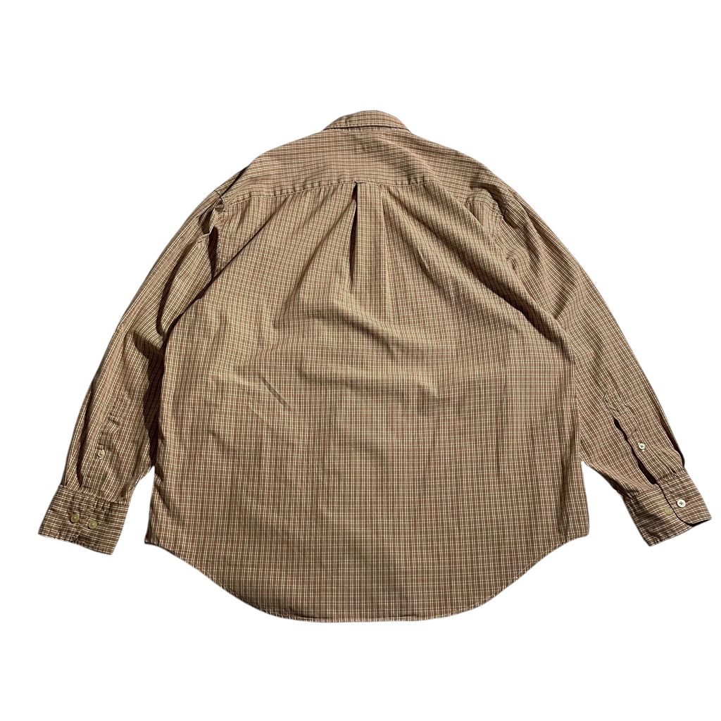【USED】Nautica Check BD Shirt