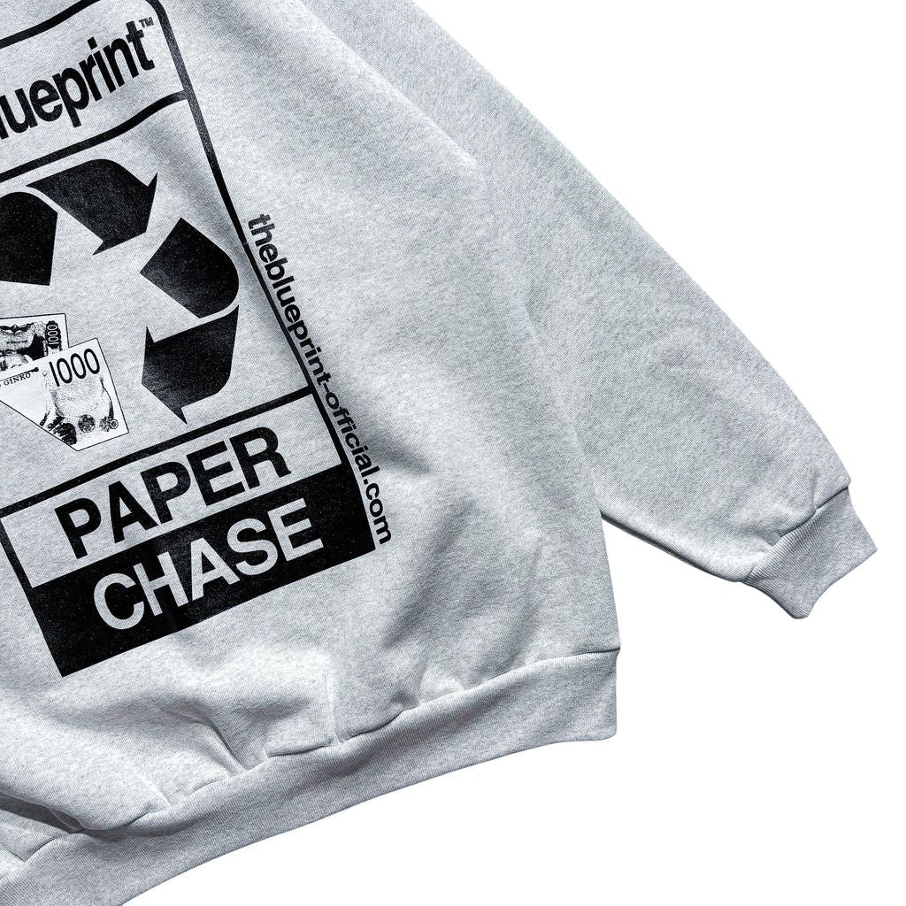 【TBP Original】The Blueprint™︎  "Paper Chase" Crewneck Sweat Shirt